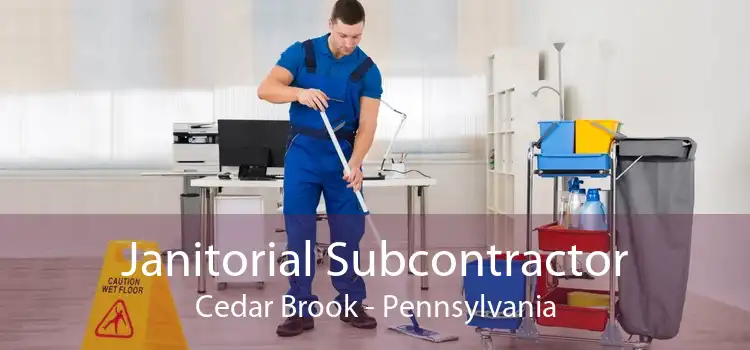 Janitorial Subcontractor Cedar Brook - Pennsylvania