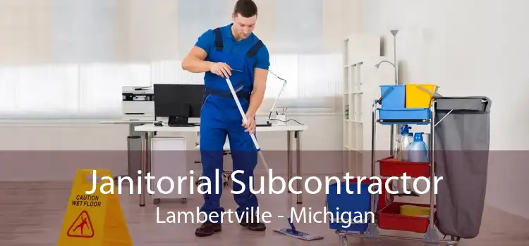 Janitorial Subcontractor Lambertville - Michigan